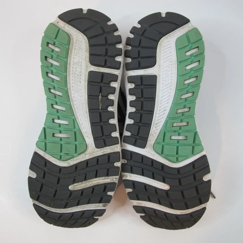 Brooks Ariel 20 Running Shoes‎ Alloy/Blackened Pearl/Green Women's Size 9.5 B